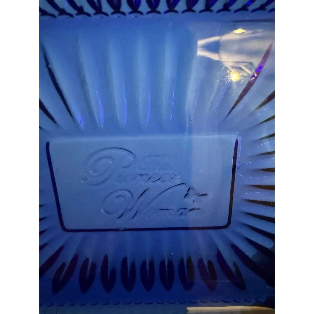 Pioneer Woman Adeline Cobalt Blue Soap Dish 6